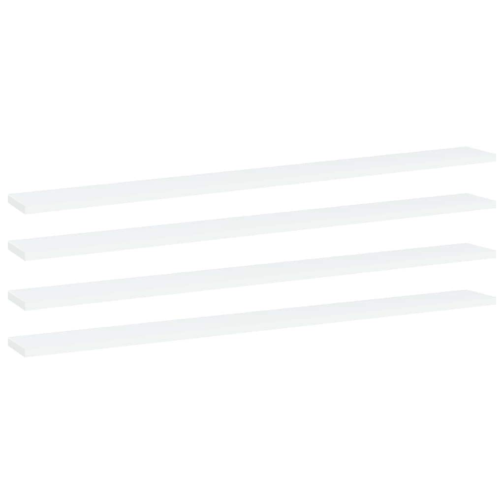 Wall Mounted Shelves Set of 4, 31.5 Inch Sonoma Oak Engineered Wood Shelving Unit for Books, Decor, and Home Organization