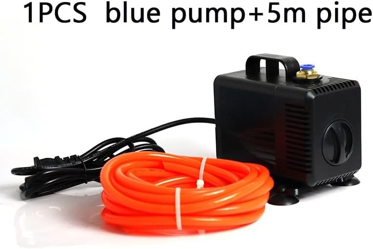Submersible Sump Pump 80W 3.5M Submersible Water Pump Multi-Function 3500L/H IPX8 220V&5M Pipe Transfer Pump (Voltage : Pump and Pipe A)