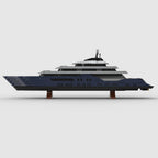 1/200 Yacht Model Building Kit, Mini Ship Series Building Block Set, Creative Interactive Building Toy for Teens and Up (1671PCS+)