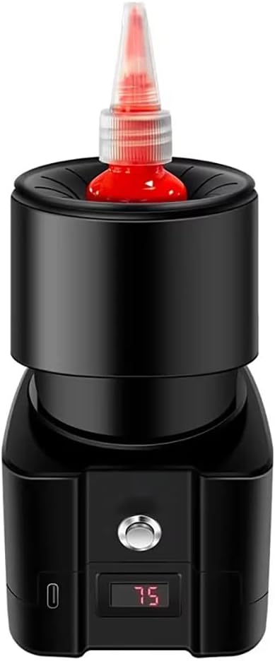 Electric Paint Shaker Machine Nail Polish Shaker, Tattoo Ink & Model Paint Mixer, Hands-Free Vibrating Agitator