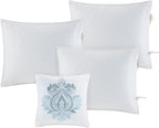 6 Pcs Reversible Daybed Cover Set White Daybed