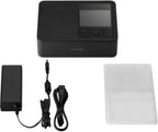 Canon SELPHY CP1500 Compact Photo Printer | Black with KP-108IN Color Ink and Paper Set (2 Items)