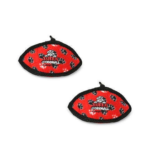 TUFFY® 4 Pack Gear Ring Rabbit Boomerang Turkey Plush Dog Toys