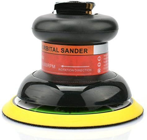 Air Random Orbital Sander 5 Inch Pneumatic Polishing Disc Dual Action PowerGrinding Tool
