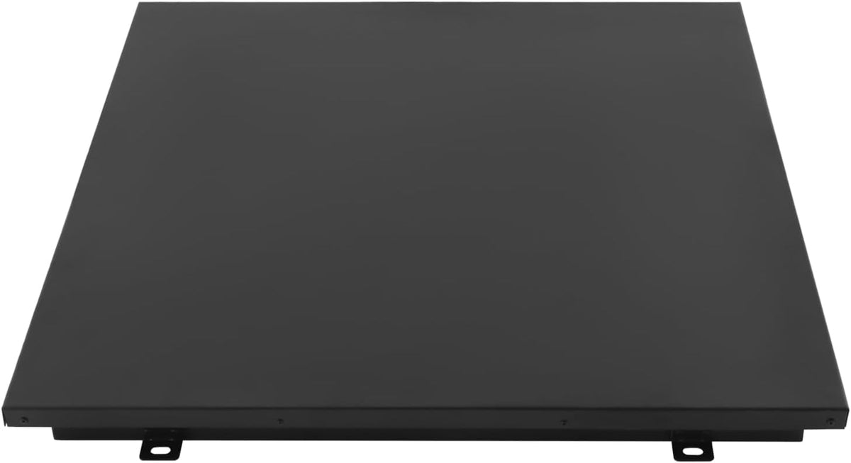 27.5" L X 27.5" W Aluminum Roof Access Hatch, Roof Security Door, Rooftop Hatch Cover Plate for Wellhead Lid, Cellar Cover (Black-27.5inch)
