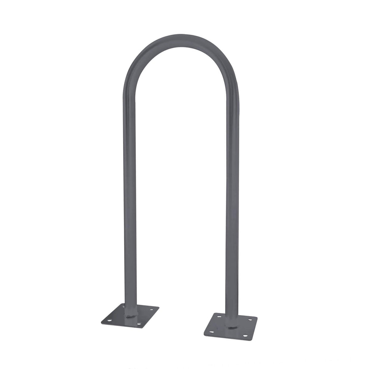 Sandbaggy U Shaped Bike Rack - Outdoor, Commercial - Steel - Surface/Ground Mounted (1, Red)