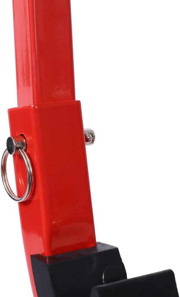 Bumper Jack & Door Hanger, 2025 Upgrade Adjustable Auto Repair Holder, Compatible with Floor Jacks, Multi-Purpose Storage Rack for Bumpers & Glass (Red)