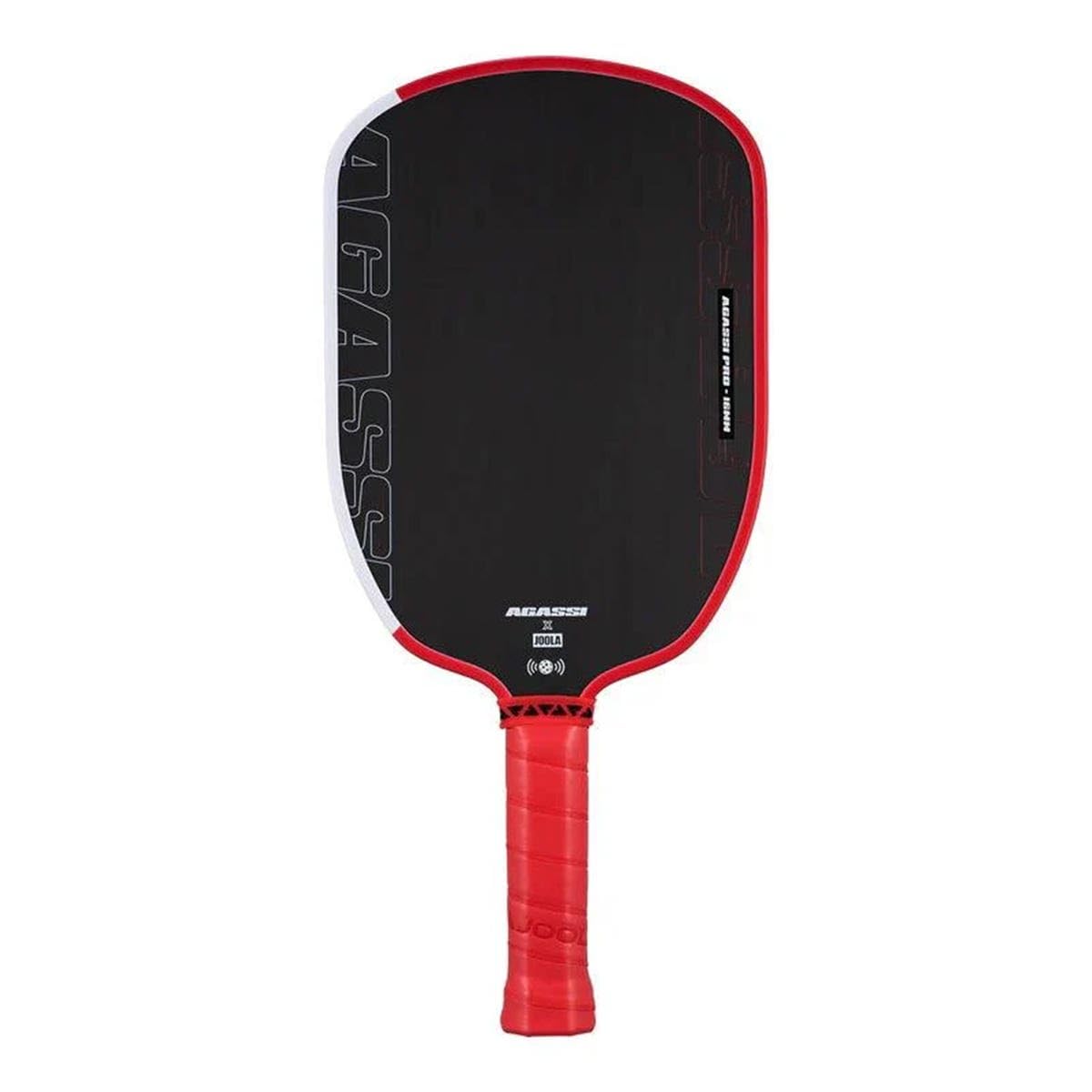 JOOLA Agassi PRO IV 16mm Pickleball Paddle w/Extended Sweet Spot - Carbon Fiber Surface Increases Spin & Control - SK Film for Power & Larger Sweet spot - UPA-A Certified - USAP Approved - NFC Chip