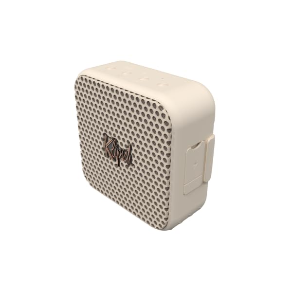 Klipsch Nashville Portable Bluetooth Speaker with a 2.25" full range drivers for 360 degree audio, IP67 dust and waterproof rating, 24 hours of playtime for a premium live concert experience