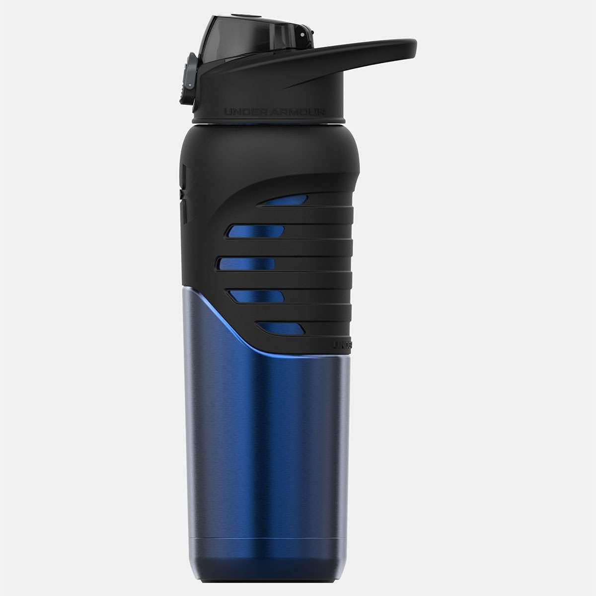 Under Armour 24Oz Stainless Steel Water Bottle, Insulated, Carabiner Easy Carry Hook, Leak Proof, Kids & Adults, All Sports, Gym