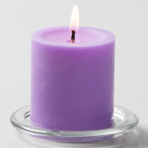Richland® 3" X 3" Hand Poured Pink Pillar Candle Set of 48