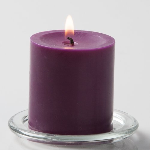 Richland® 3" X 9" Hand Poured Orange Pillar Candle Set of 12