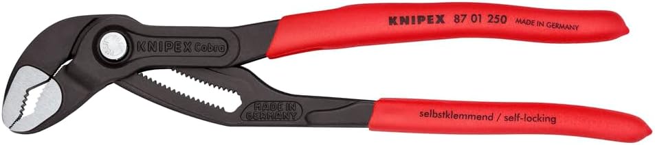 Knipex Tools 9K 00 80 94 US Cobra Combination Cutter and Needle Nose Pliers Set (4 Piece)