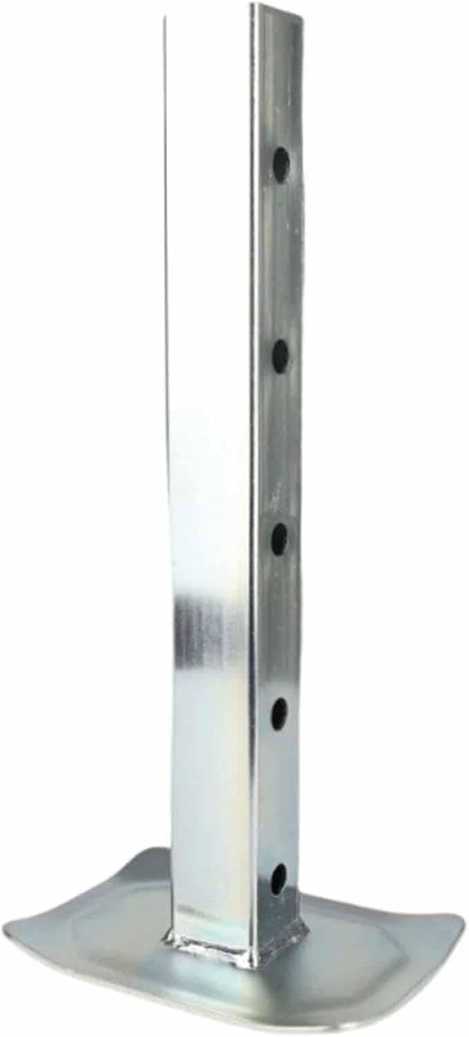 Jack Drop Leg Adjustable 7000lbs Capacity Attachment Heavy Duty Accessories Easy Installation Hardware Drop Leg Foot Stand, with Plug