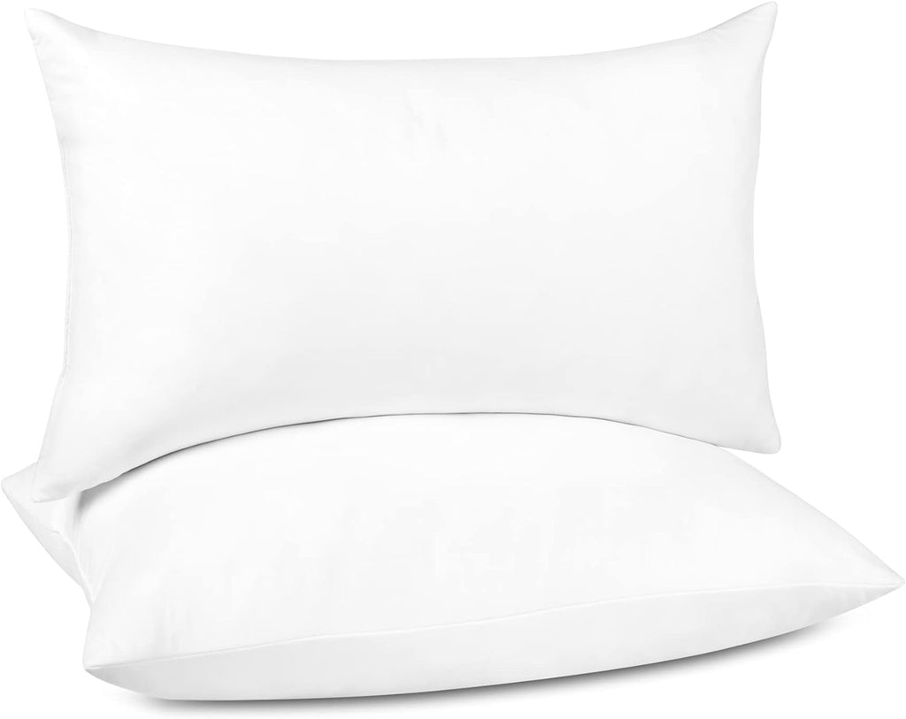 puredown® 24x24 Feather Down Pillow Inserts, Set of 4 Throw Pillow Inserts for Decorative Throw Pillow, Bed, Couch and Home Decor