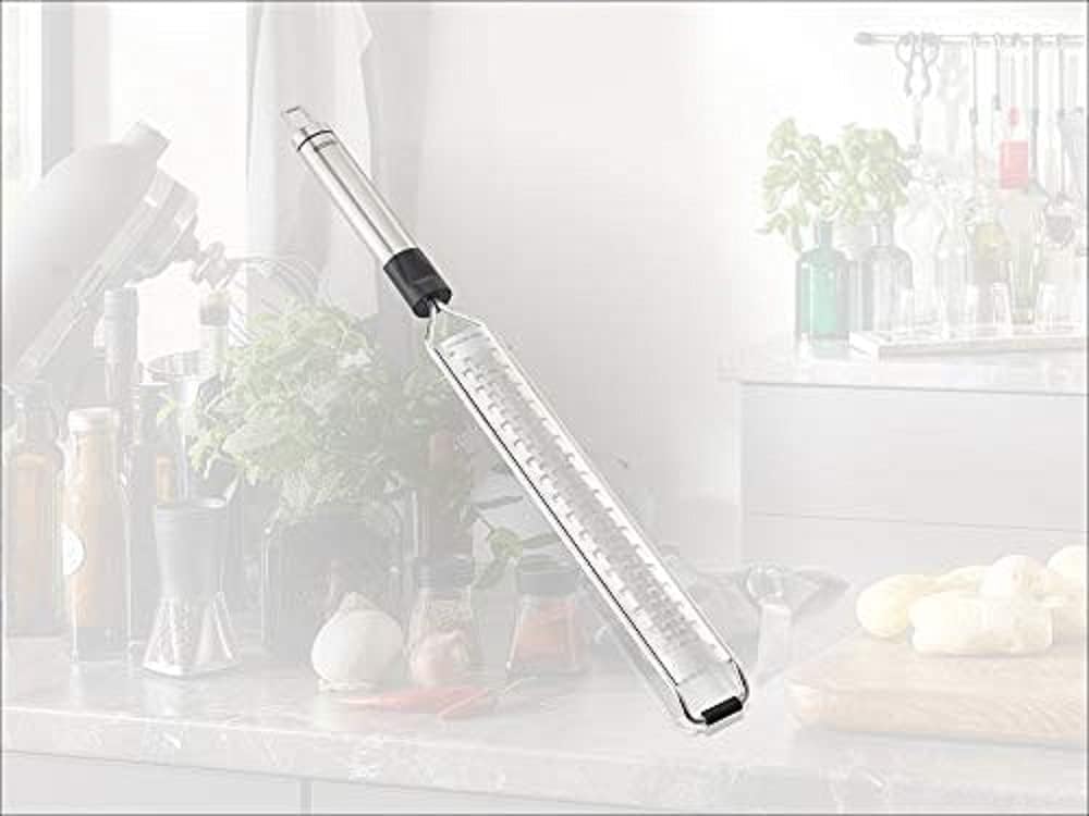 Leifheit Micro Cut S Proline Coarse Grater, Silver/Black