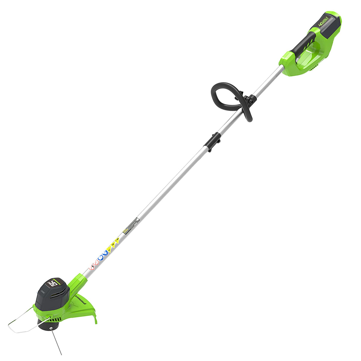 Greenworks 40V 12 in Cordless String Trimmer, 2.0 Ah Battery and Charger