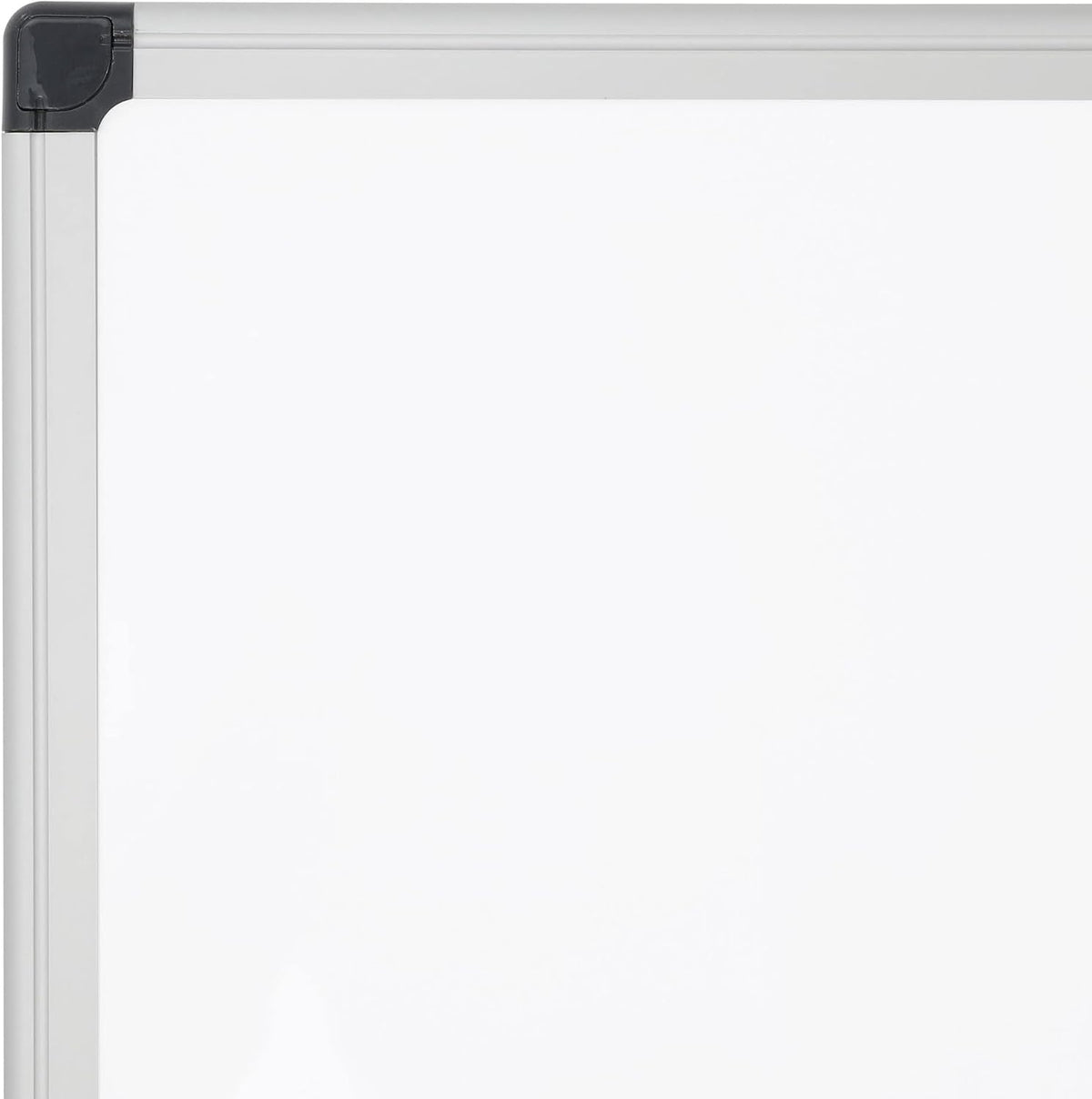 Realspace™ Magnetic Dry-Erase Whiteboard, 48" x 72", Silver Frame