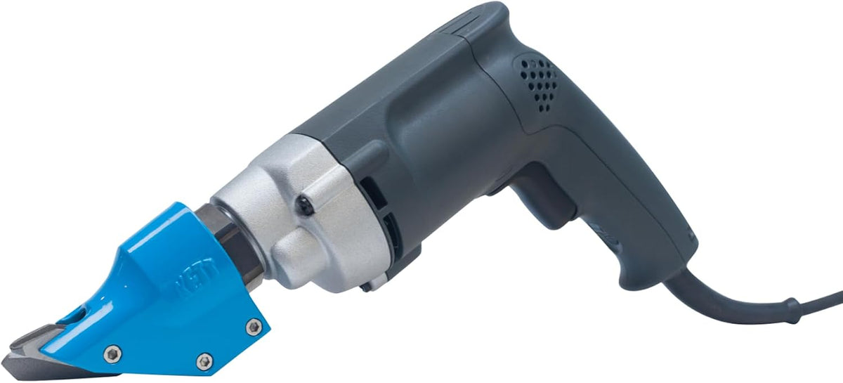 Kett KD-440 14-Gauge Double Cut Shear, 2500 RPM, A-2 steel blades, Metal Cutter Tool, Electric Shear, For Metal Fabricators, Automotive, HVAC