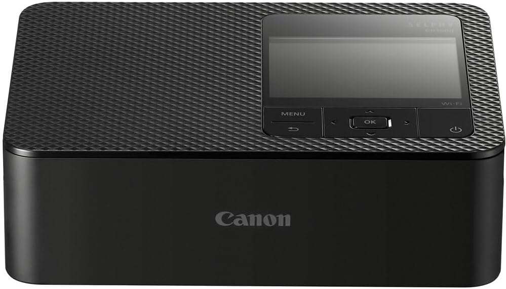 Canon SELPHY CP1500 Compact Photo Printer Accessory (Black) Bundle