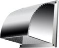 Stainless Steel Vent Square Vent Cover with Protective Mesh for Long Term Use Exhaust Hood(20 inch)