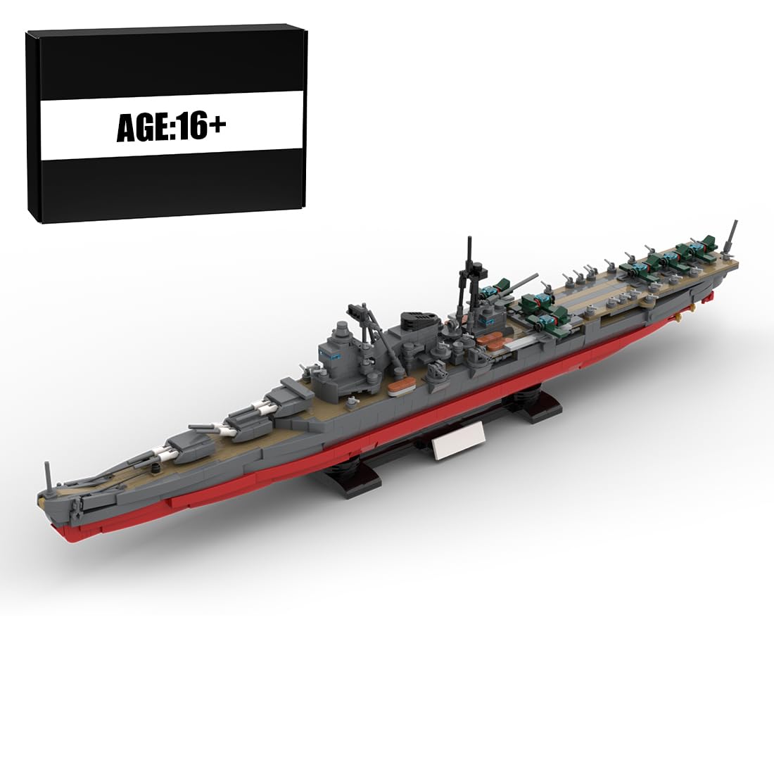 1/485 Scale Military MOC T2 Tanker Building Blocks Set for Adults, Collectible Army Model and Display Toys for Christmas and Birthday Gifts (772PCS)