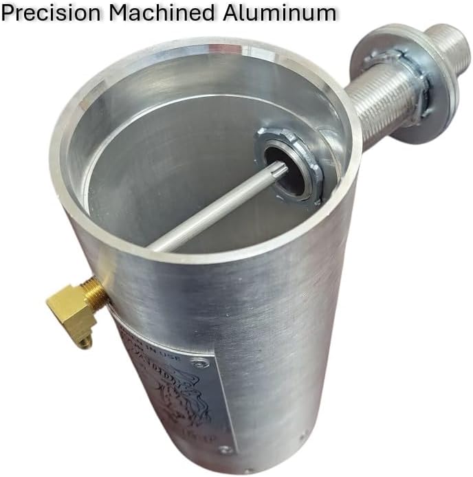8-Inch Cold Smoke Generator – Heavy-Duty USA-Made Aluminum Body, Works with All BBQ & Pellet Grills – 45 min Burn Time