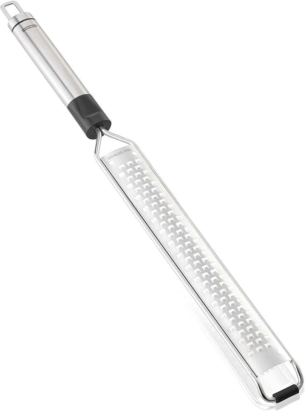 Leifheit Micro Cut S Proline Coarse Grater, Silver/Black