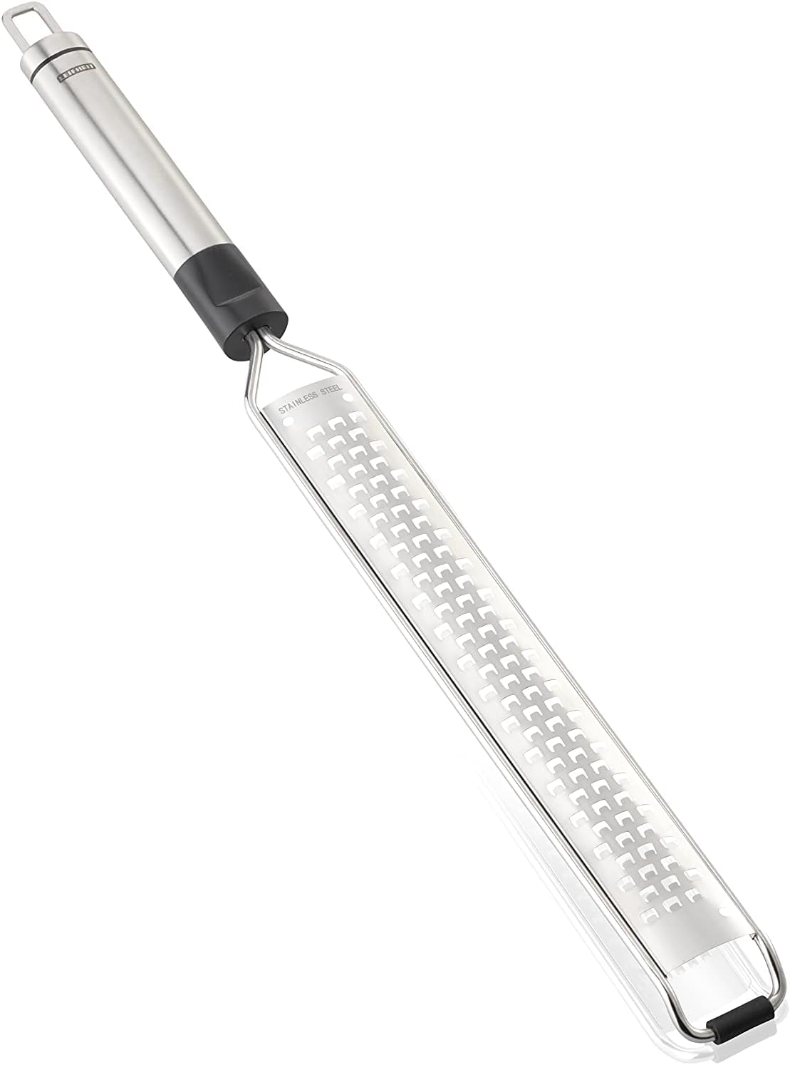 Leifheit Micro Cut S Proline Coarse Grater, Silver/Black