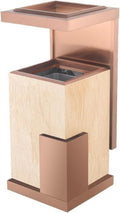 Outdoor Standing Ashtray Hotel Lobby Marble Trash Can With Ashtray(C)