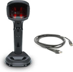 Zebra DS9908 Barcode Scanner | 2D/1D/QR Code | Hands-Free Mode (Presentation Style) | Corded | USB Kit | USB Cable Included (Renewed)