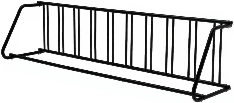 GarveeTech Commercial Grid Floor Bike Rack, Sigle-Side 10-Bike Rack 122" L,Grid Bikes Racks In Ground, Bicycle Floor Parking Stand, for Garages, Stores, Schools & Universities Power Coated Steel