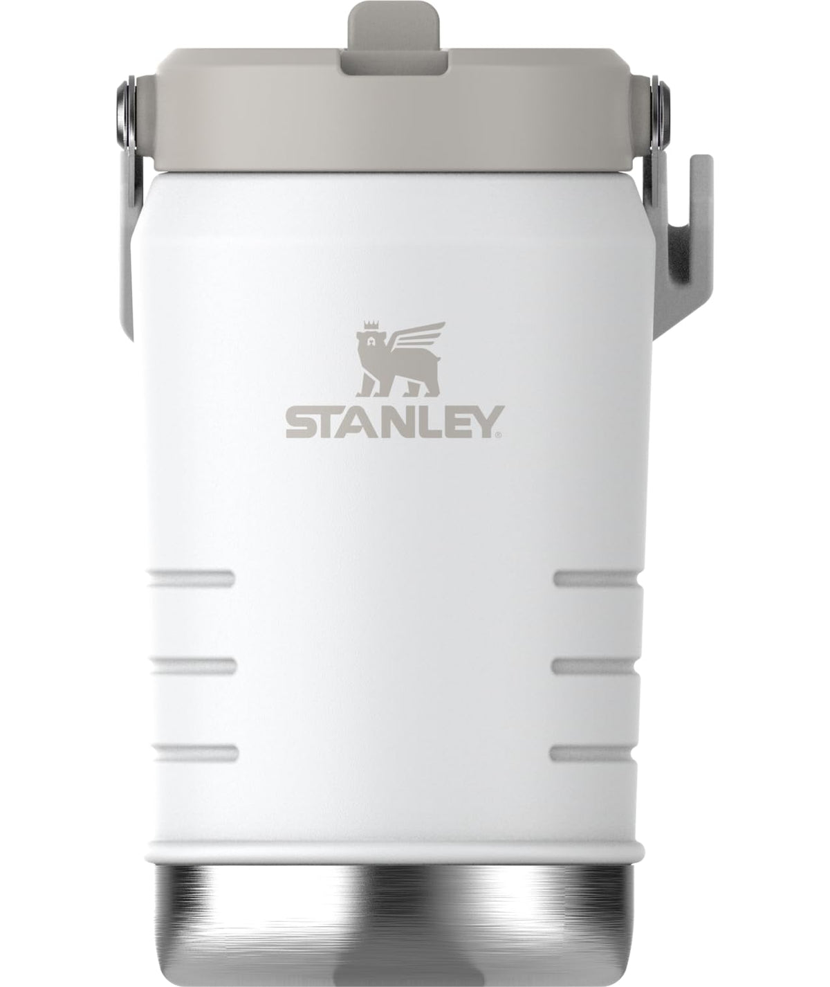 STANLEY IceFlow Flip Straw 2.0 Jug, 96 oz, Chalk