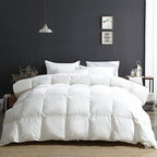 APSMILE Duvet Insert King,Fluffy Down Feather Fibers Comforter-All Season