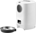 Automatic Pet Feeder for Cats 4.5L White USB Charging