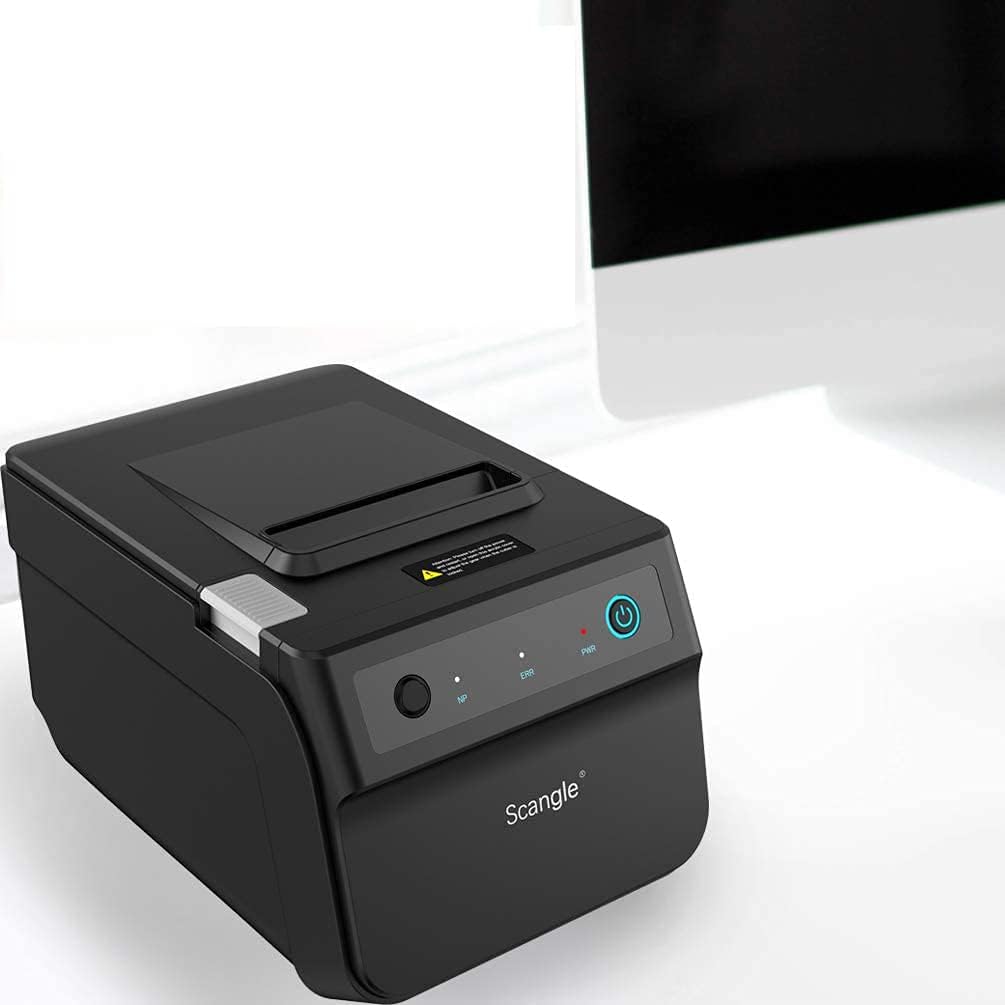 SGT-88IV Desktop USB Direct Thermal POS Receipt Printer - with USB/Serial/Ethernet Ports - Work on Windows XP//7/8/8.1/10/Linux/Android
