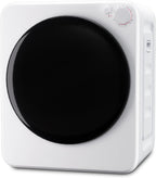 1.6 Cu.Ft Portable Clothes Dryer, 800W Fast Drying Front Load Laundry Dryer with 5 Mode, Mini Electric Clothing Dryer with Stainless Steel Tub, Compact Machine for Apartment, Home, Dorm