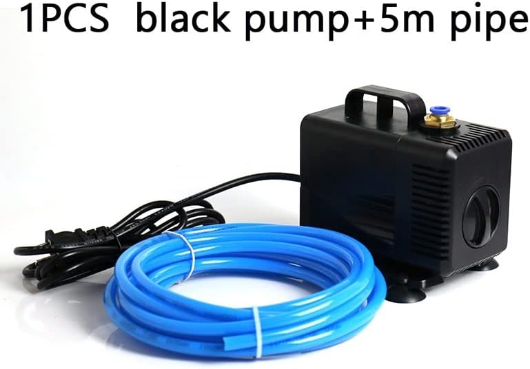 Submersible Sump Pump 80W 3.5M Submersible Water Pump Multi-Function 3500L/H IPX8 220V&5M Pipe Transfer Pump (Voltage : Pump and Pipe C)