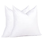 puredown® 24x24 Feather Down Pillow Inserts, Set of 4 Throw Pillow Inserts for Decorative Throw Pillow, Bed, Couch and Home Decor