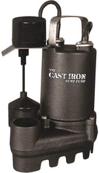 CIS-33V 1/3 HP Cast Iron Submersible Sump/Effluent Pump with Vertical Float Switch
