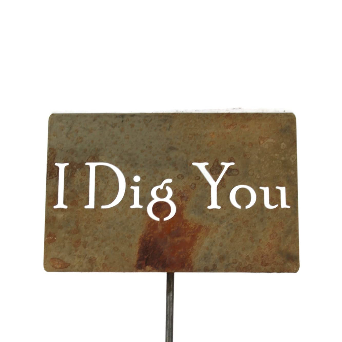 Funny Garden Stake 20 to 33 Inches Tall (Herb Garden, XL 33" Tall)