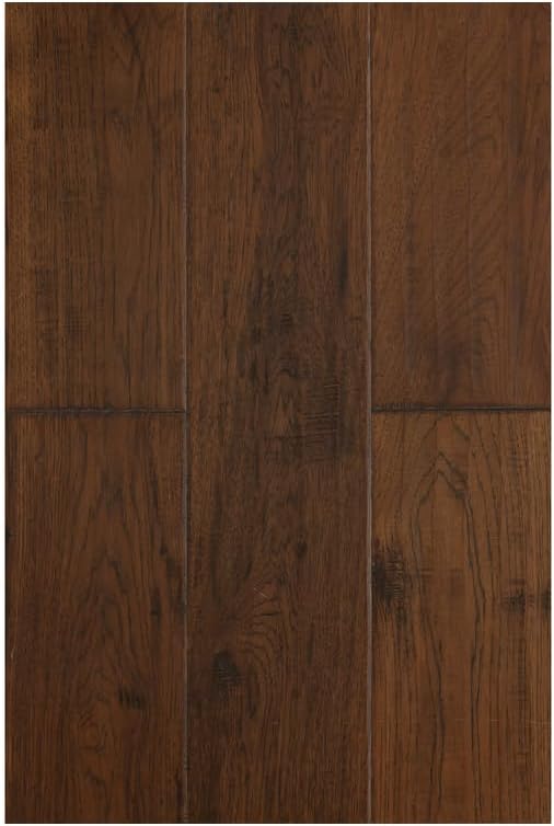 HomeStock European Oak Engineered Hardwood Flooring - Rosewood - 12" x 7" - 2624 sq ft/Box