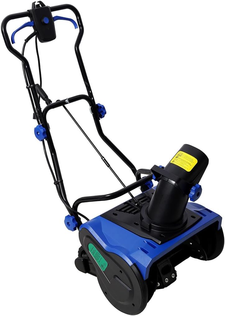 20" Electric Snow Blower, 15-Amp Snow Thrower with 3100 RPM Motor, 10" Clearing Depth, 30FT Throwing Distance & 180° Rotating Chute, Powerful Corded Snow Machine for Driveways & Walkways