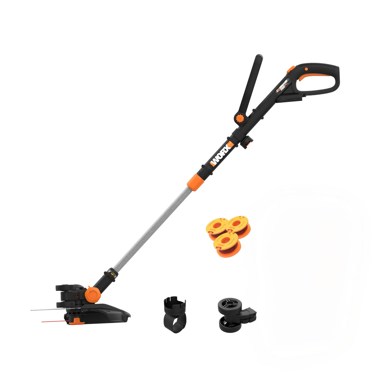 Worx 20V 12" 3-in-1 Cordless String Trimmer/Lawn Edger/Mini Mower, WG170.2