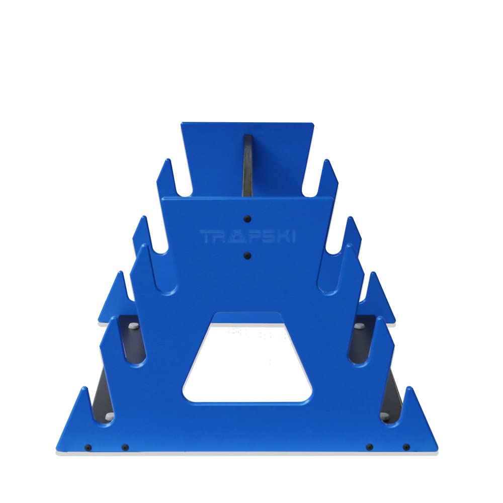 TRAPSKI All Mountain/Race/XC Ski and Snowboard Mobile Rack | Marine Grade HDPE Plastic | Made in The USA