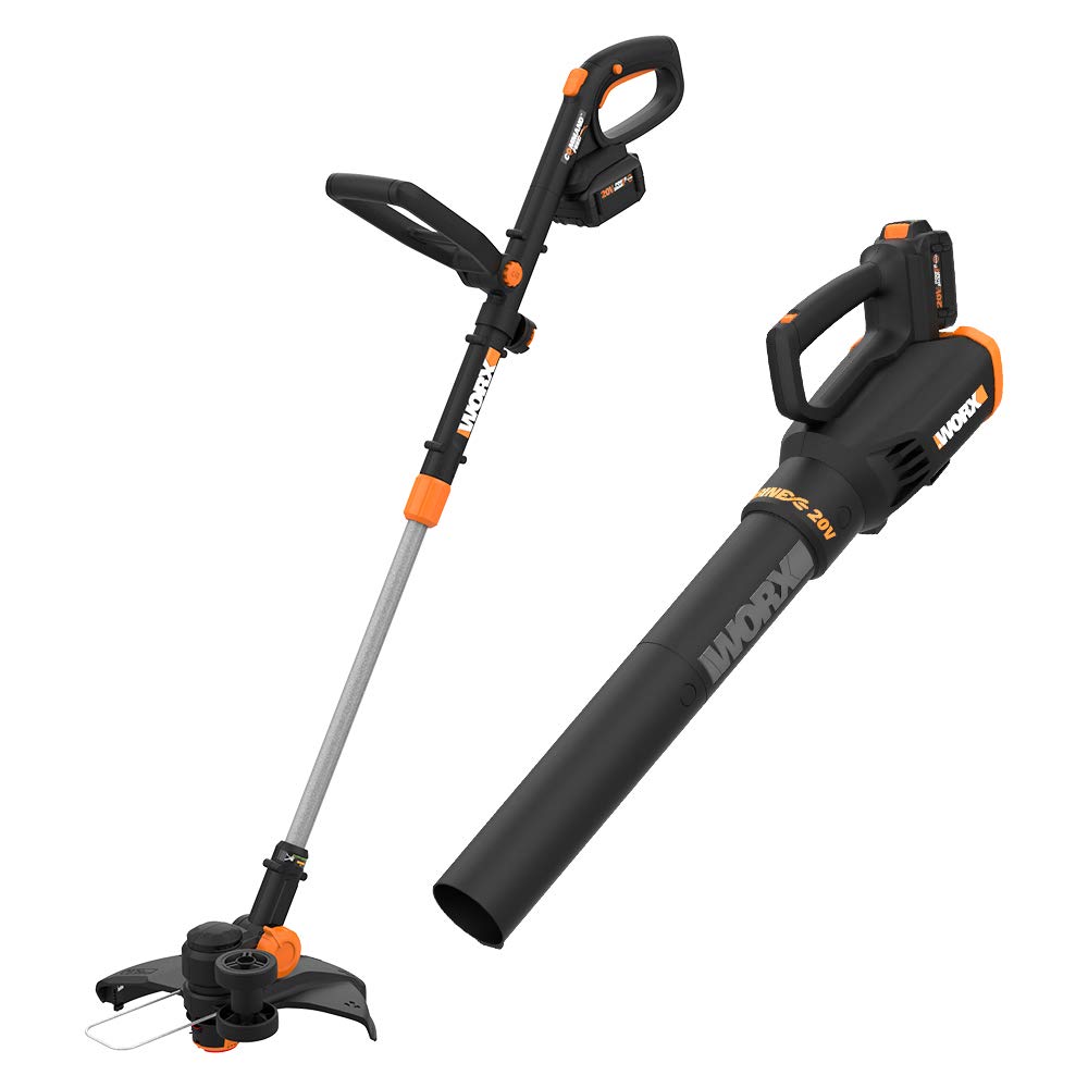 Worx 20V 12" 3-in-1 Cordless String Trimmer/Lawn Edger/Mini Mower, WG170.2