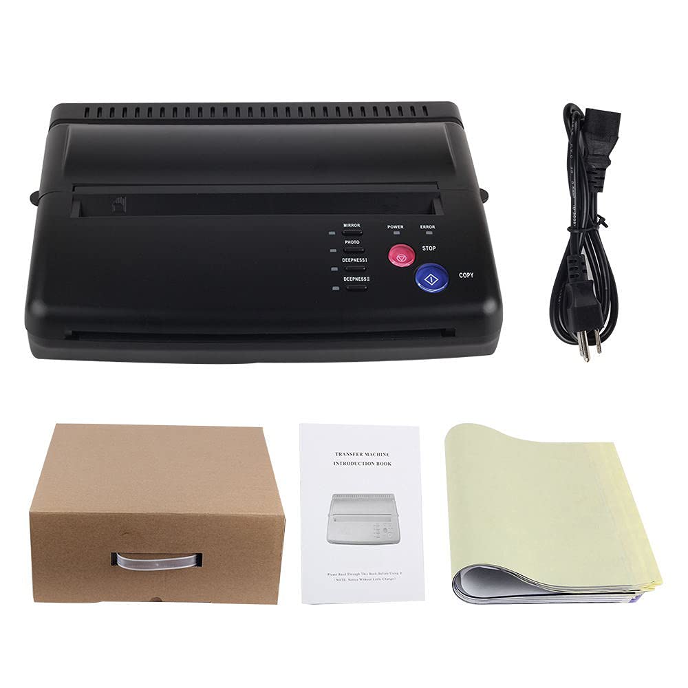 Tattoo Transfer Stencil Machine Printer Copier Thermal Tattoo Kit