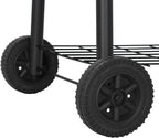 Steel BBQ Smoker Grill with Thermometer