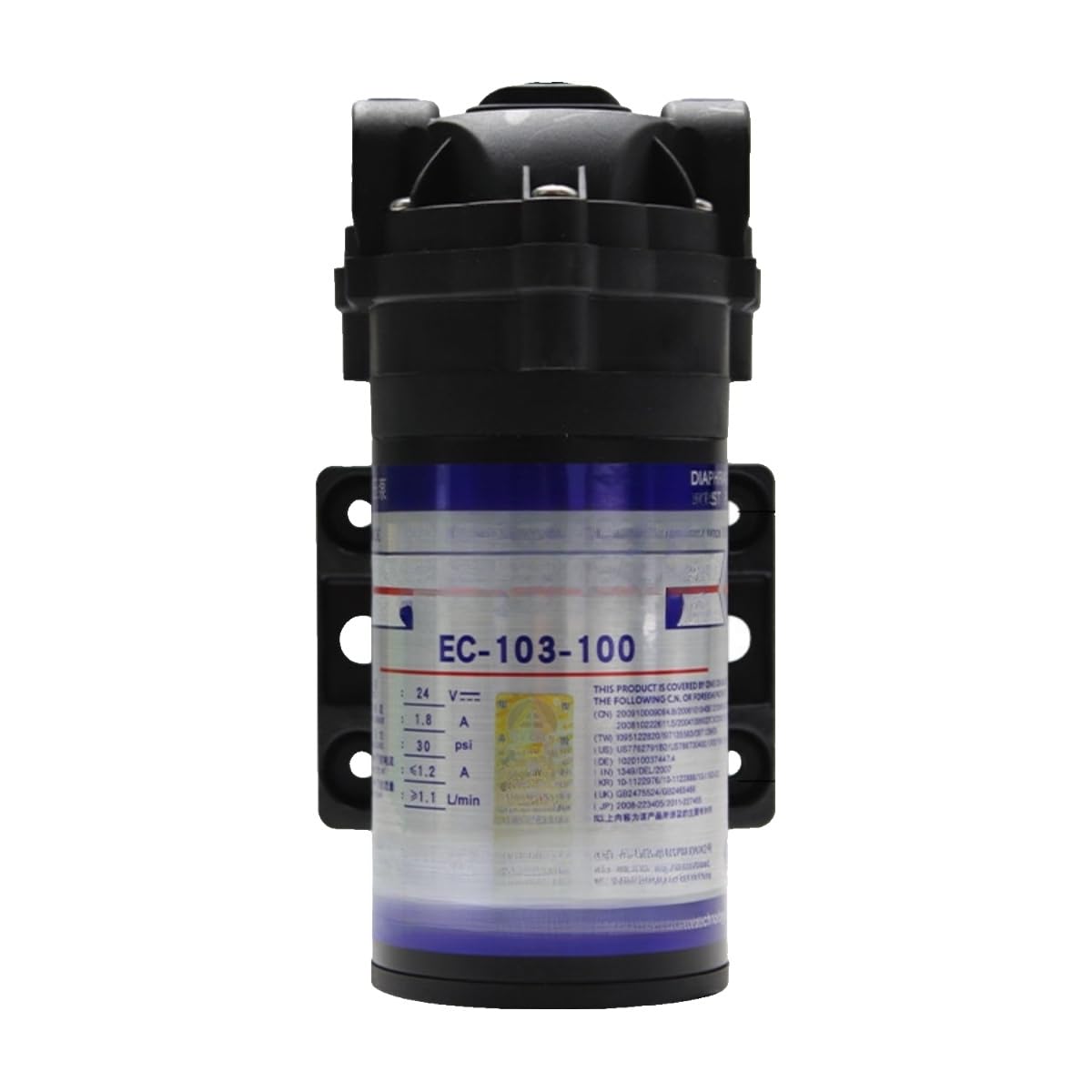 Booster pump water purifier household filter diaphragm 24V(75G EC-103-75)