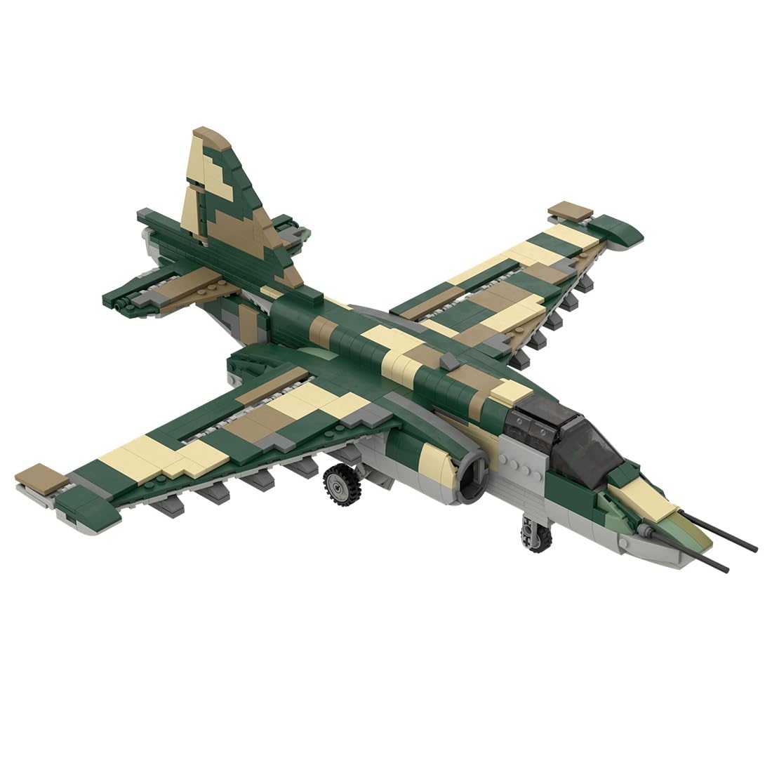 Military Fighter Series Model Block Set, Mikoyan MiG-29 Aircraft Model MOC Building Blocks Set, Creative Construction Toy for Adults (1191PCS), 49 x 32 x 13cm, D62CU38VF63916XJNMF